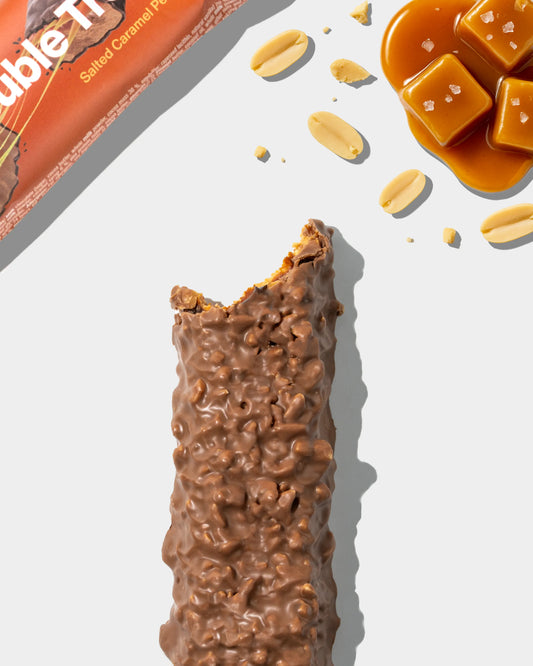Double Trouble Protein Bar sós karamellás 55 g