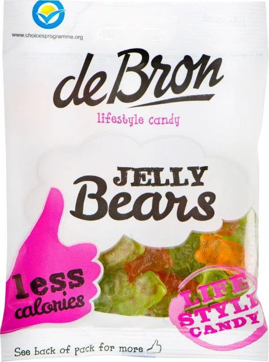 DEBRON JELLY BEARS GLUTÉNMENTES, CUKORMENTES GUMICUKOR 90 GR