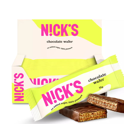 Nick's cukor- és gluténmentes tejcsokis ostya 35g (kexbar)
