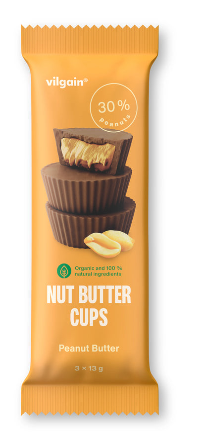 BIO Nut Butter Cups mogyoróvajas (3x13 g)