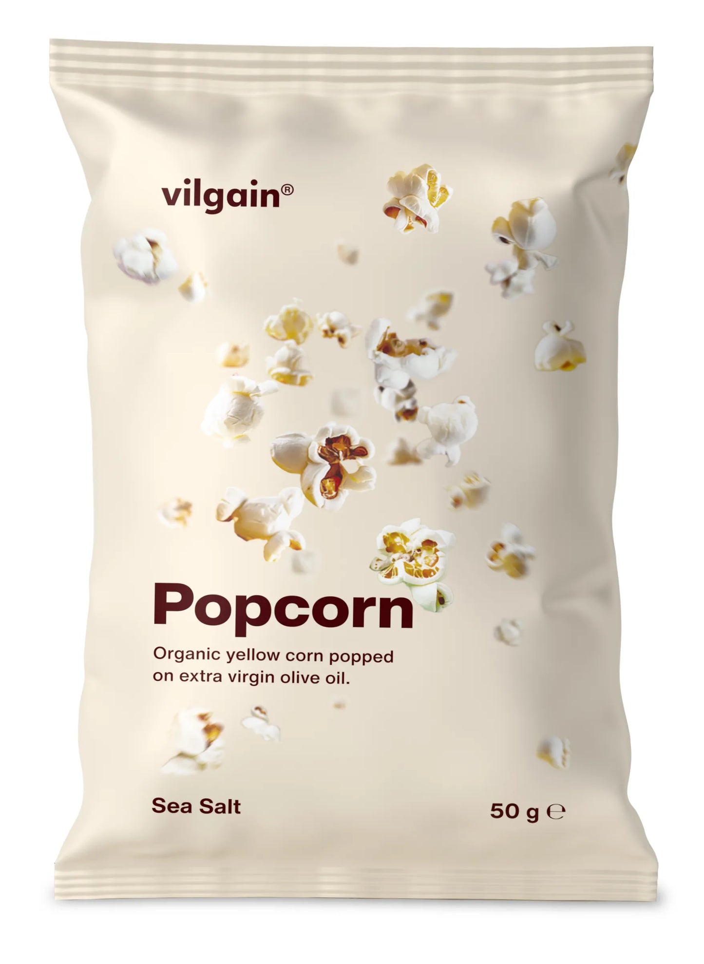 BIO Popcorn ⁠–⁠ 50 g tengeri sós