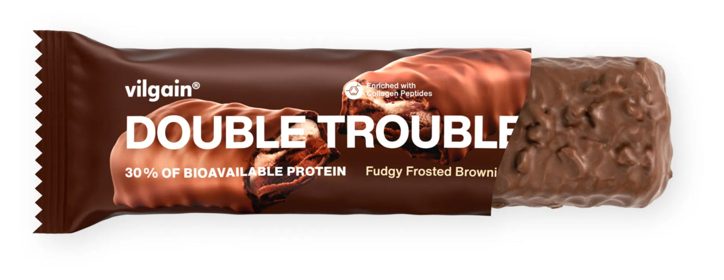 Double Trouble Protein Bar Dupla csokis 55 g