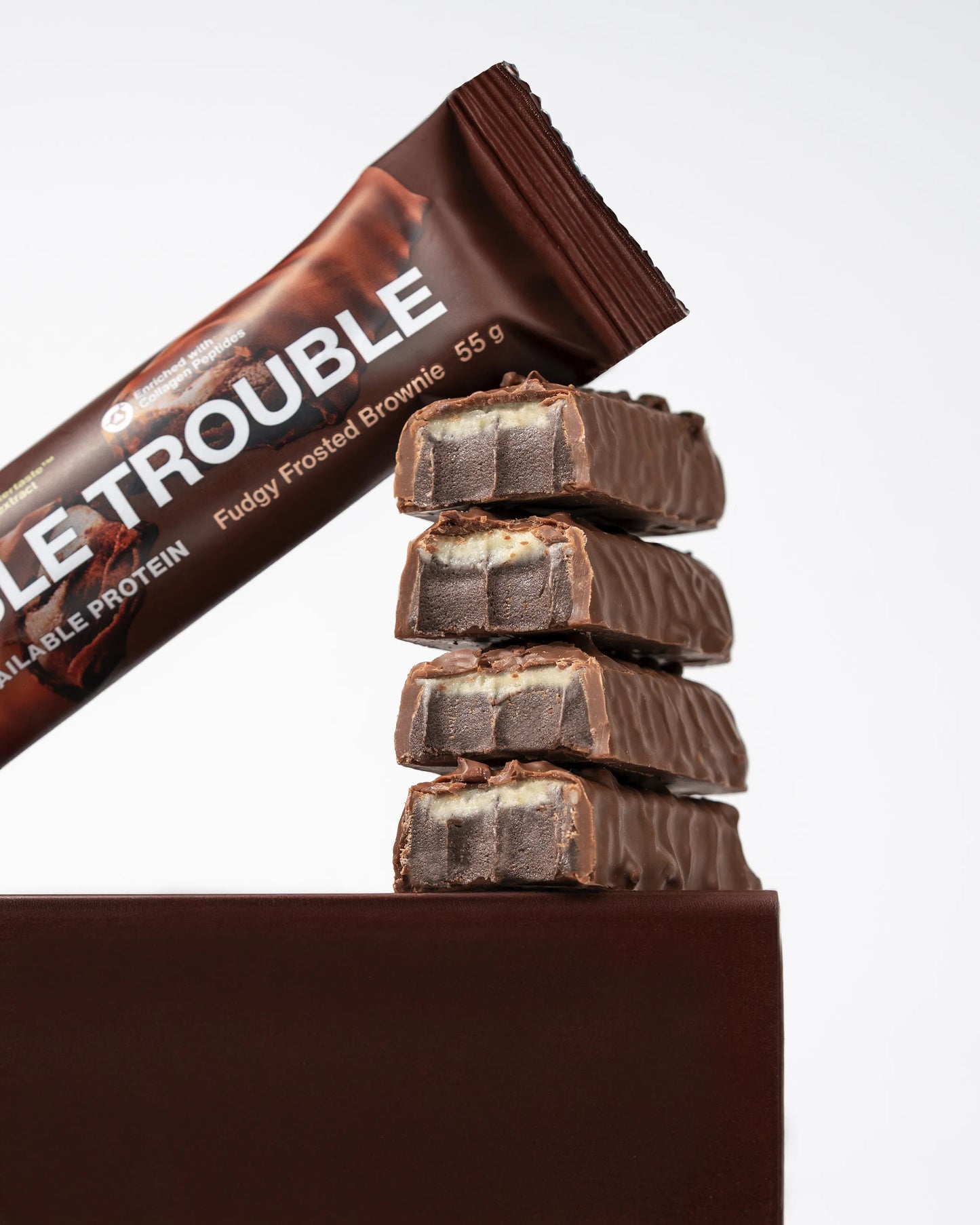 Double Trouble Protein Bar Dupla csokis 55 g