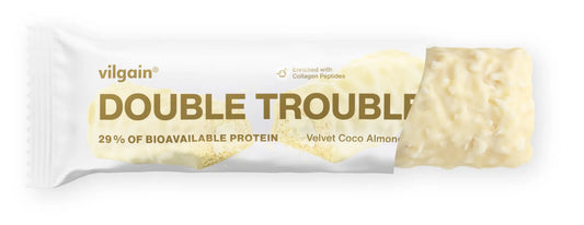 Double Trouble Protein Bar ⁠ Kókuszos mandulás krémmel 55 g