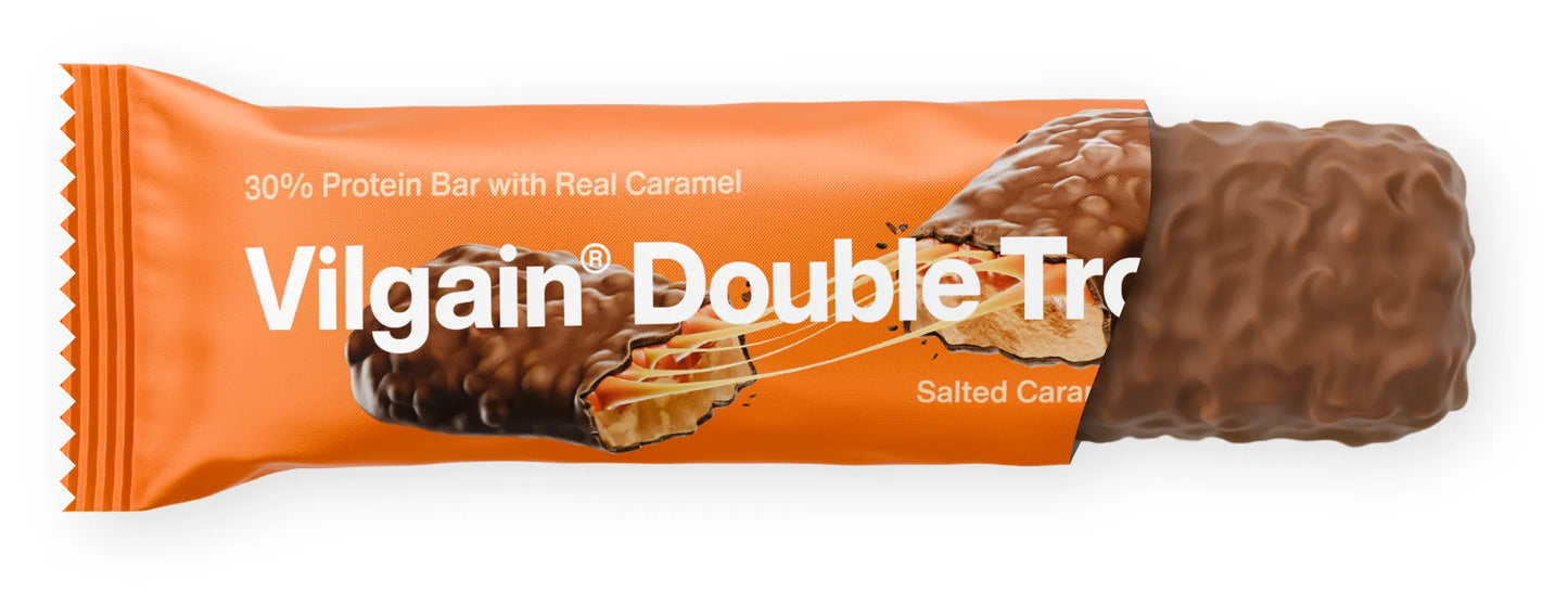 Double Trouble Protein Bar sós karamellás 55 g