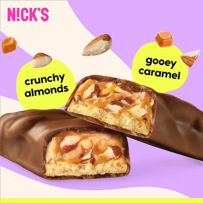 Nick's Almond caramel proteinszelet 50 g
