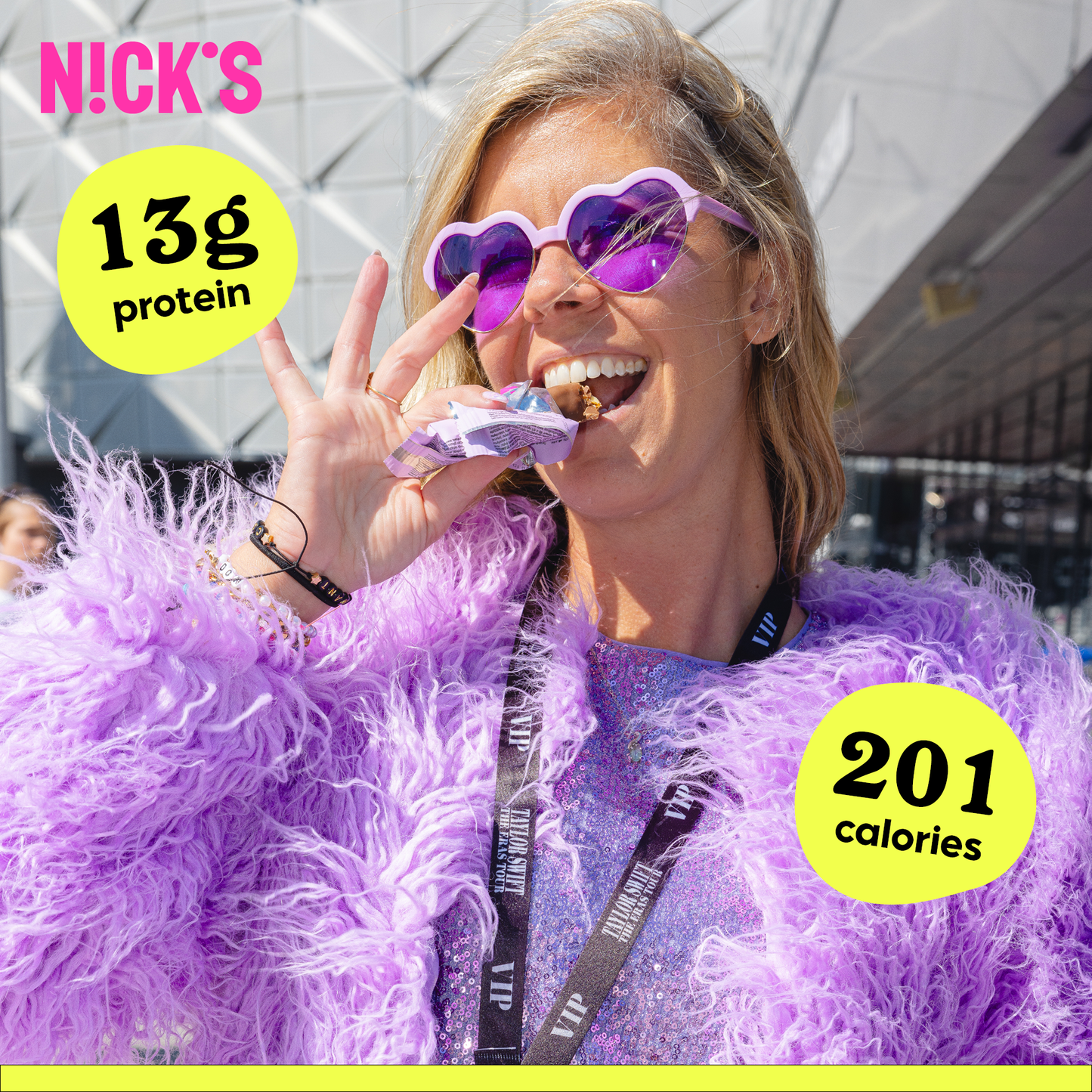 Nick's Almond caramel proteinszelet 50 g