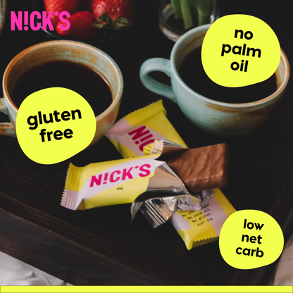 Nick's cukor- és gluténmentes tejcsokis ostya 35g (kexbar)