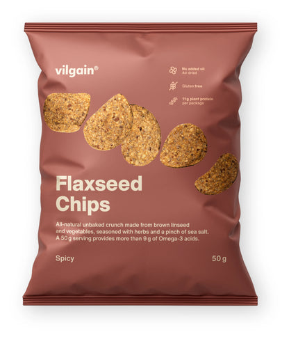 Lenmag chips pikáns 50 g