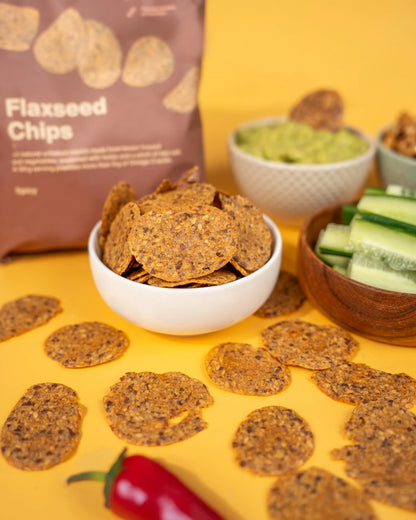 Lenmag chips pikáns 50 g