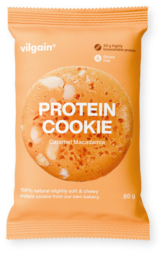 Protein Cookie - karamell makadámdióval 80 g
