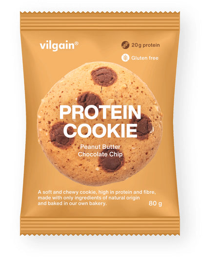 Protein Cookie - mogyoróvajas, csoki chip 80 g