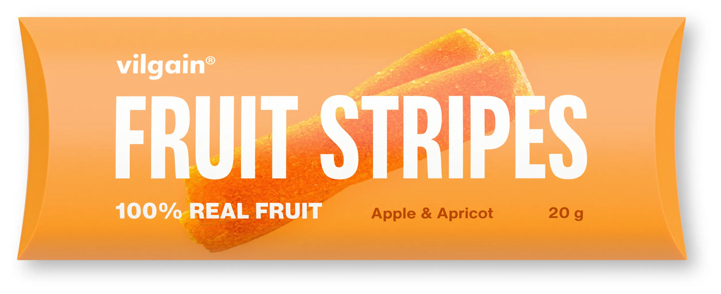Fruit Stripes ⁠–⁠ alma és barack 20 g