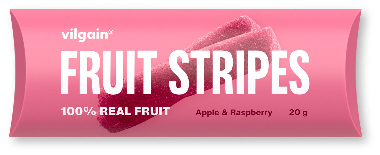 Fruit Stripes ⁠–⁠ alma és málna 20 g