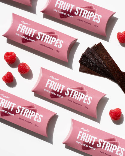 Fruit Stripes ⁠–⁠ alma és málna 20 g