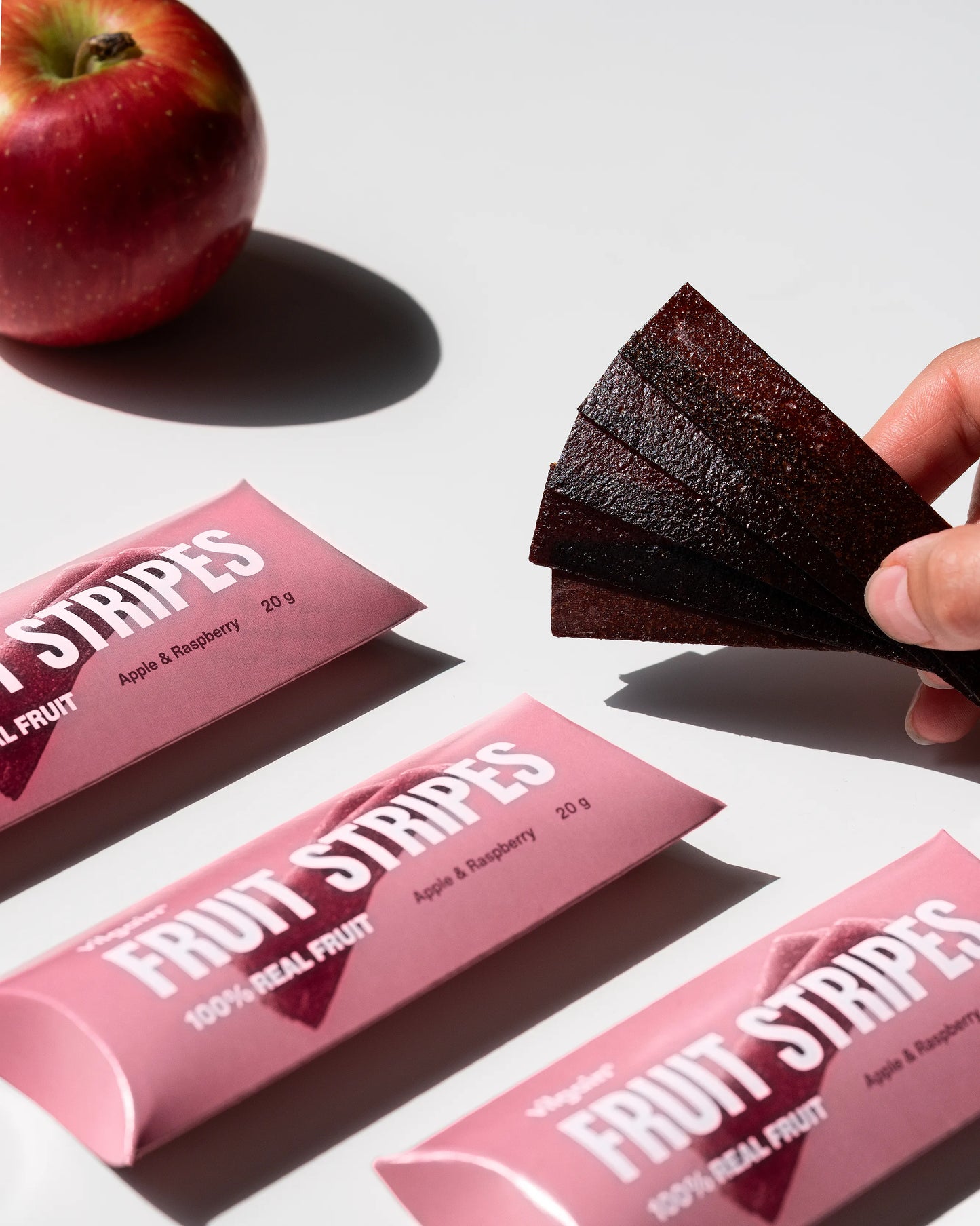 Fruit Stripes ⁠–⁠ alma és málna 20 g