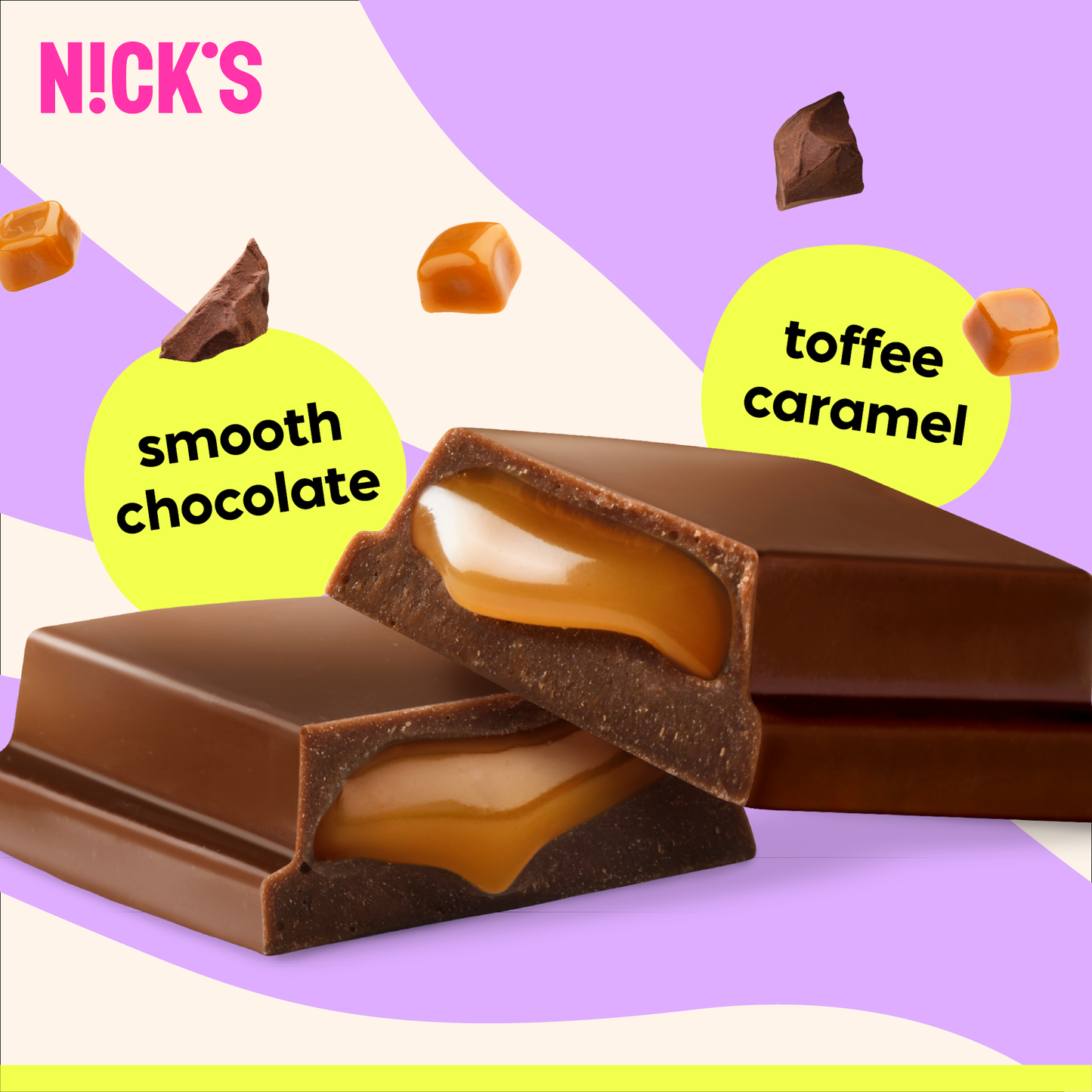 Nick’s Tejkaramellás szelet 28 g